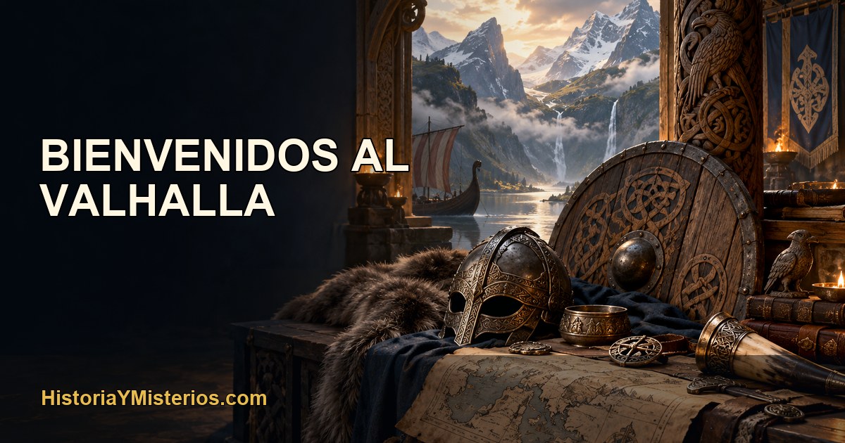 Bienvenidos al Valhalla — imagen editorial de HistoriaYMisterios.com