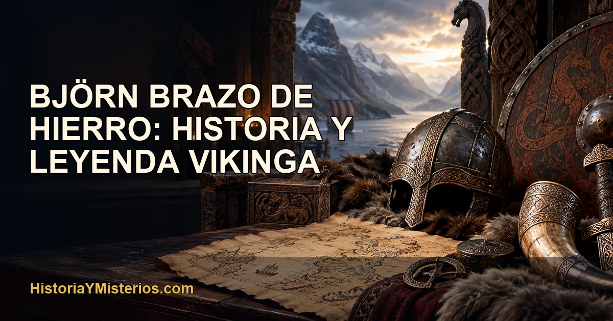 Björn Brazo de Hierro: historia y leyenda vikinga — imagen editorial de HistoriaYMisterios.com