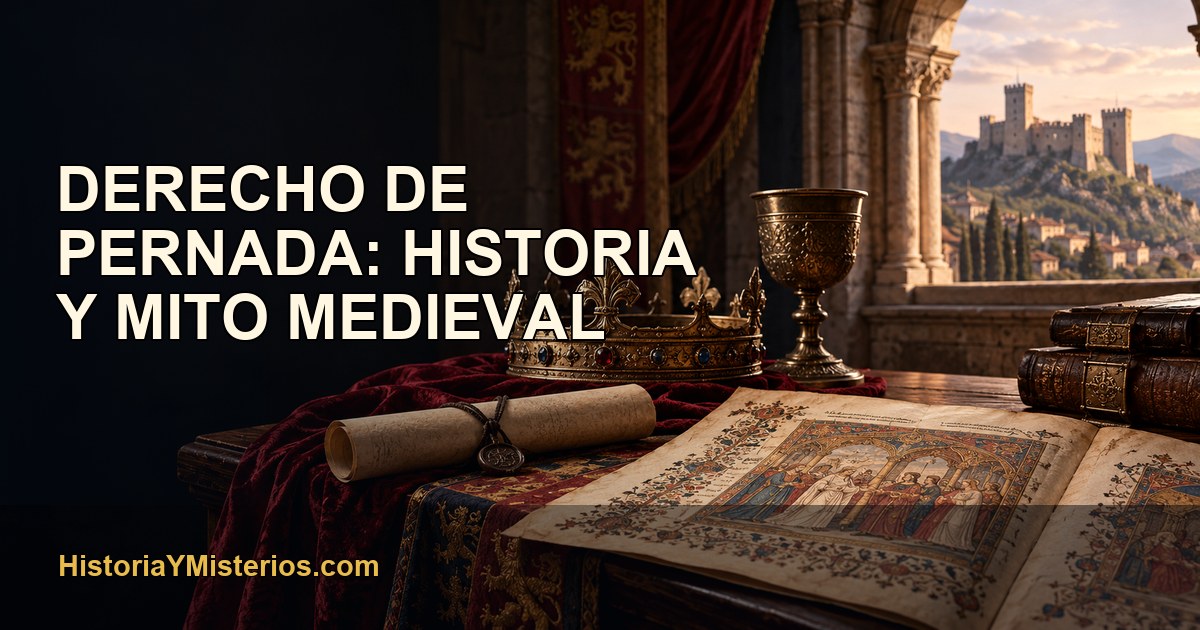 Derecho de pernada: historia y mito medieval — imagen editorial de HistoriaYMisterios.com