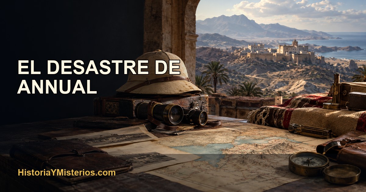 El Desastre de Annual — imagen editorial de HistoriaYMisterios.com