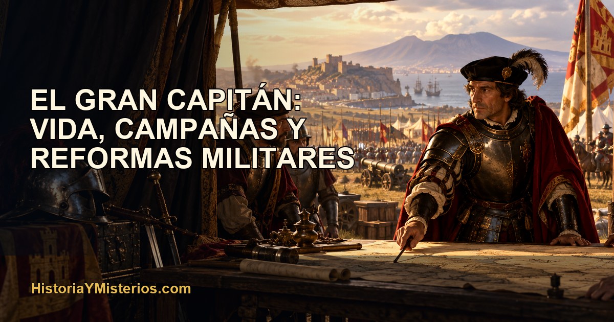 Gonzalo Fernández de Córdoba planificando una campaña en Italia