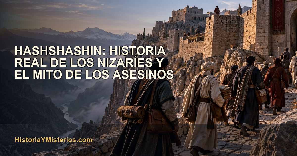 Fortaleza de Alamut y comunidad nizarí en las montañas de Persia