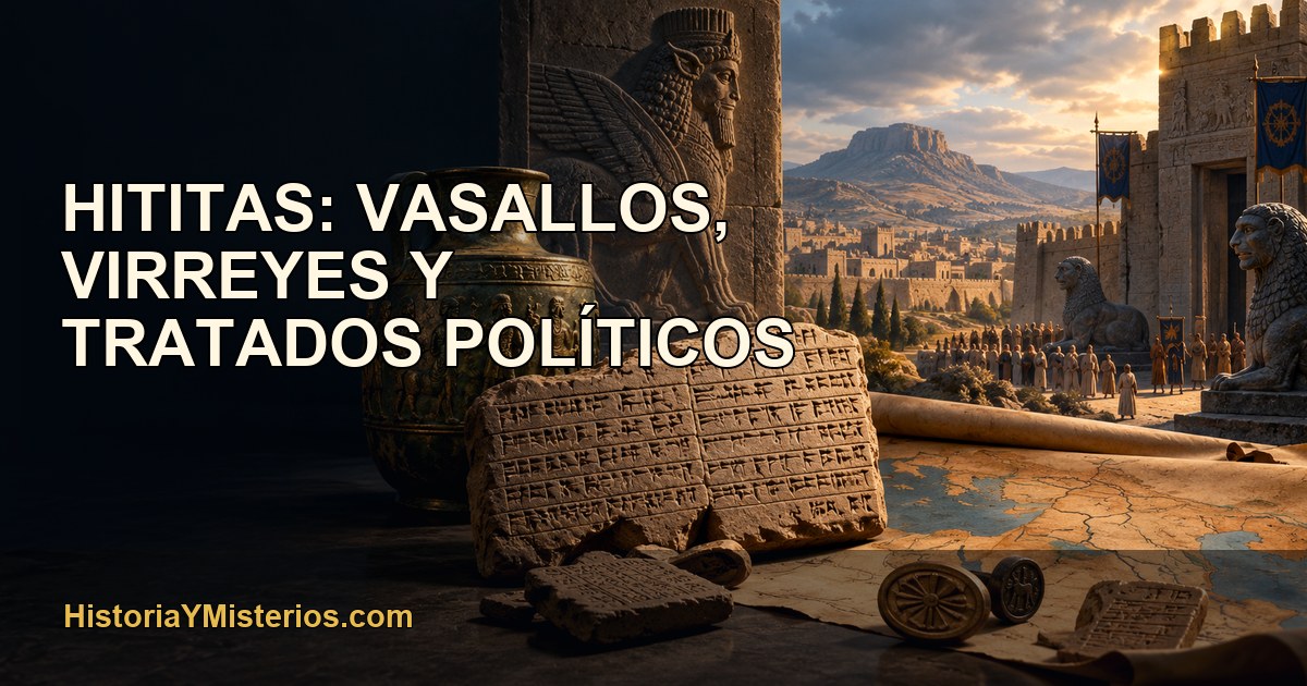 Hititas: vasallos, virreyes y tratados políticos — imagen editorial de HistoriaYMisterios.com