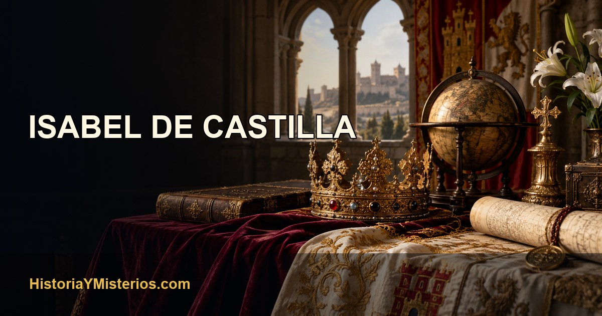 Isabel de Castilla — imagen editorial de HistoriaYMisterios.com