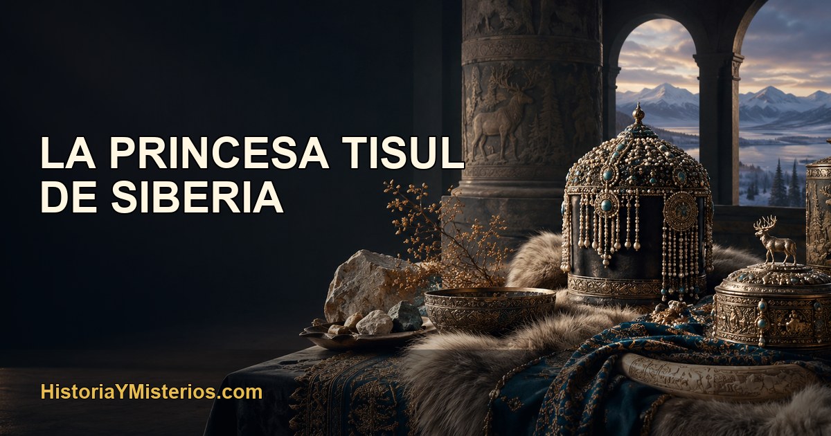 La Princesa Tisul de Siberia — imagen editorial de HistoriaYMisterios.com