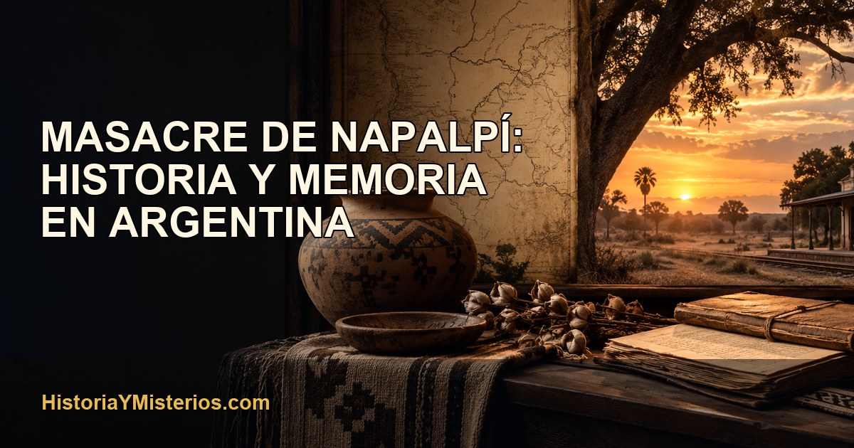 Masacre de Napalpí: historia y memoria en Argentina — imagen editorial de HistoriaYMisterios.com