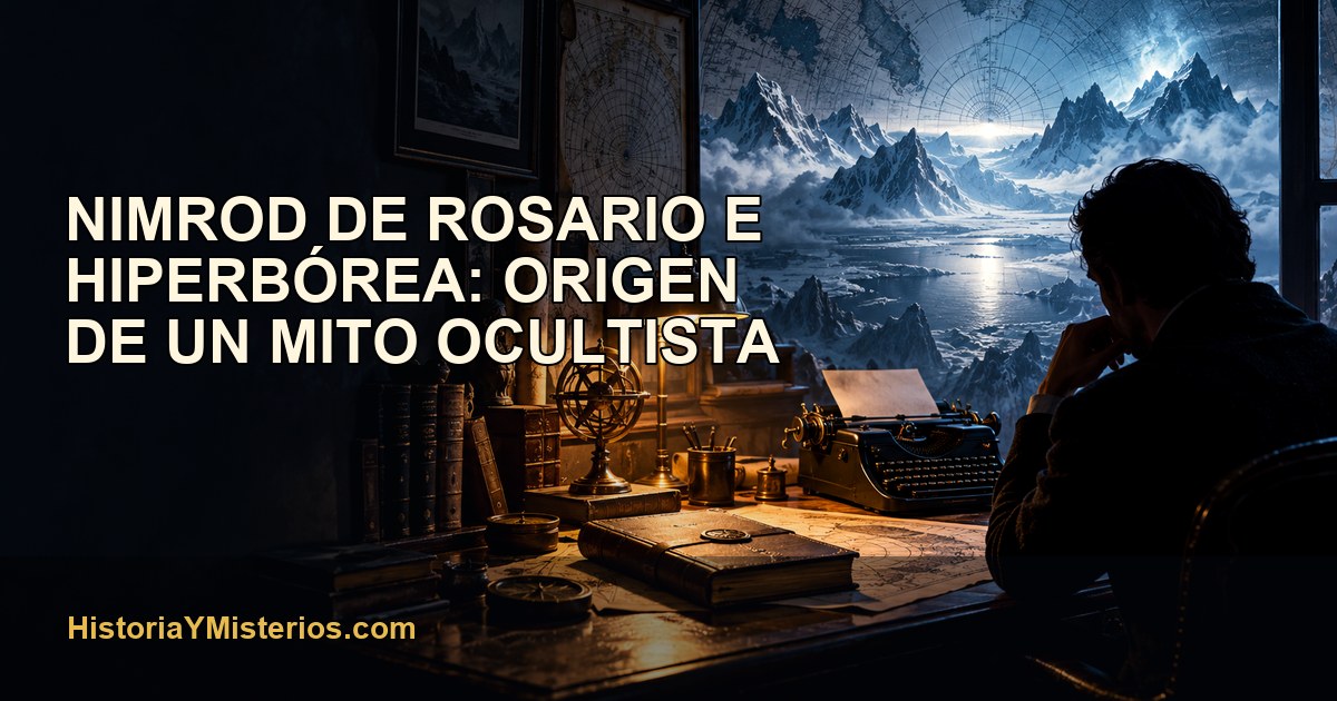 Escritor anónimo y paisaje polar como metáfora del mito hiperbóreo moderno