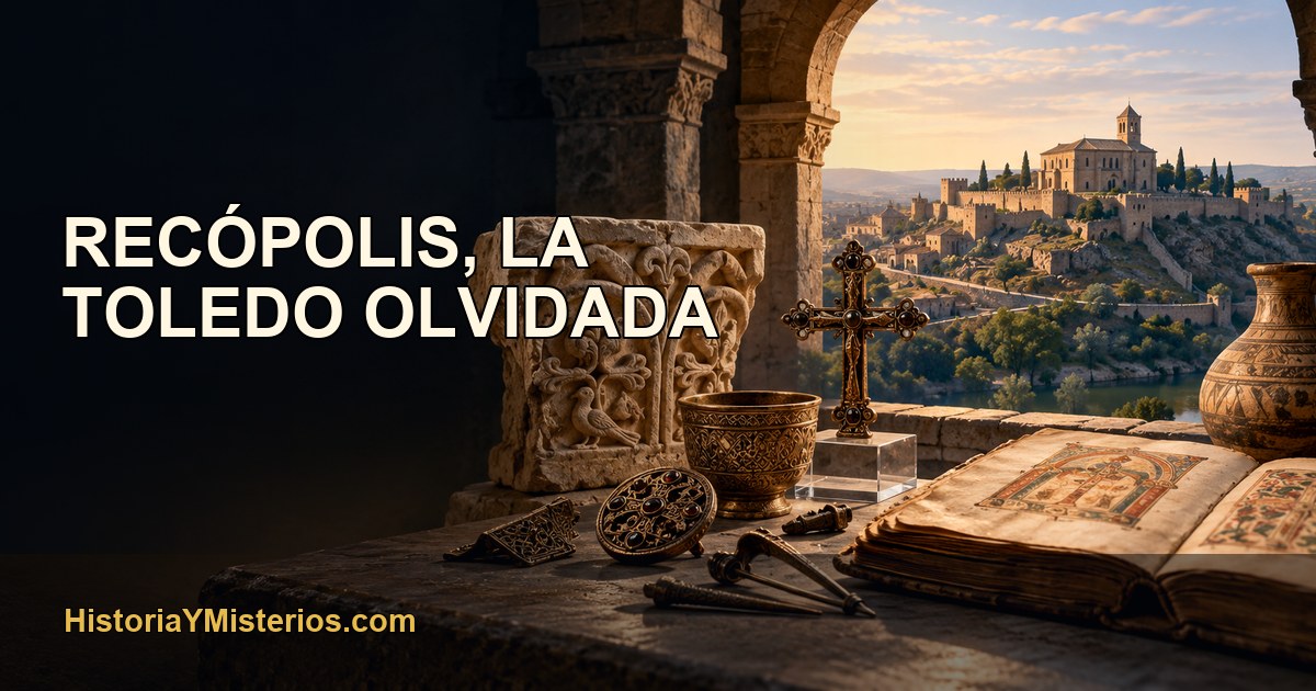 Recópolis, la Toledo olvidada — imagen editorial de HistoriaYMisterios.com