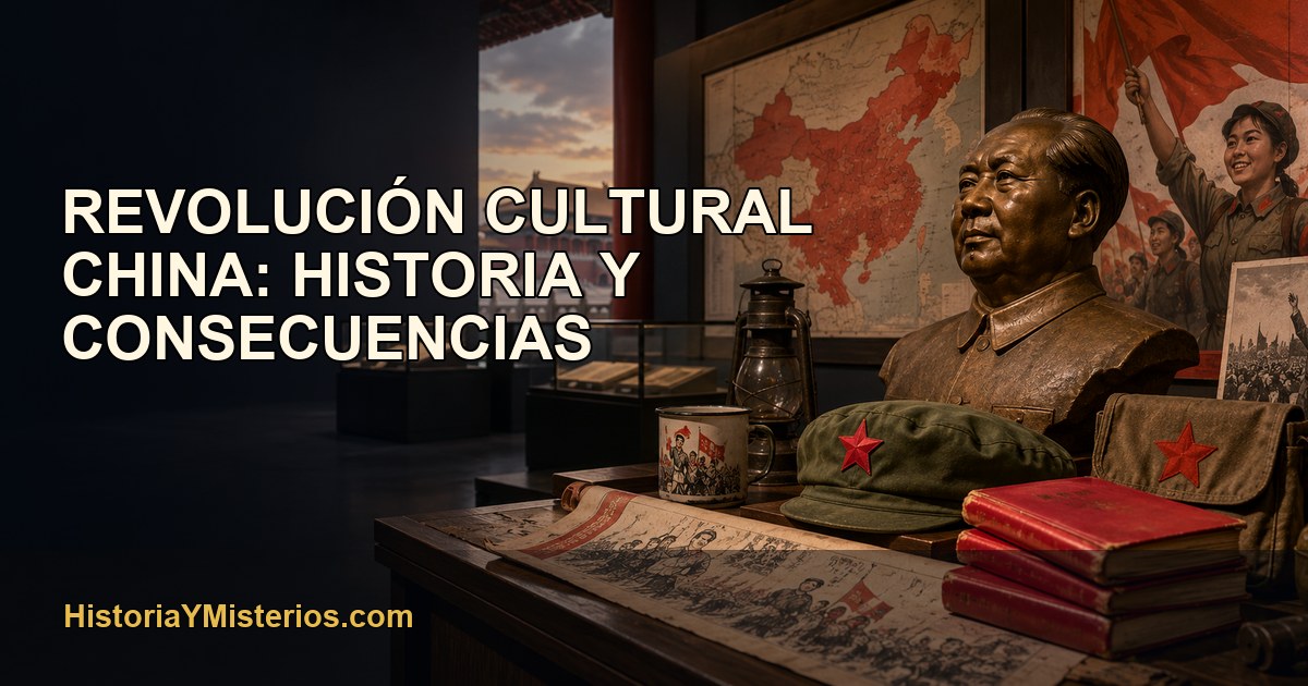 Revolución Cultural China: historia y consecuencias — imagen editorial de HistoriaYMisterios.com