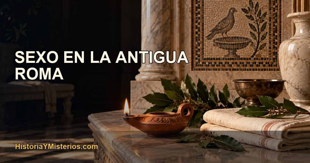 Sexo en la antigua Roma — imagen editorial de HistoriaYMisterios.com