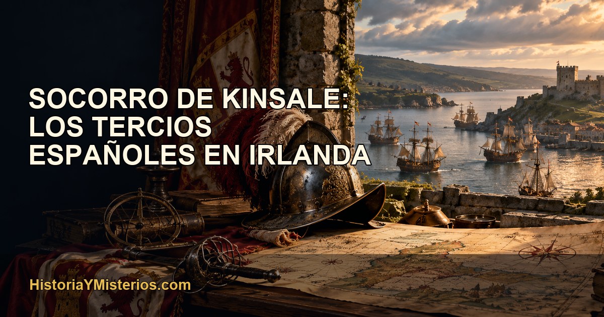 Socorro de Kinsale: los Tercios españoles en Irlanda — imagen editorial de HistoriaYMisterios.com
