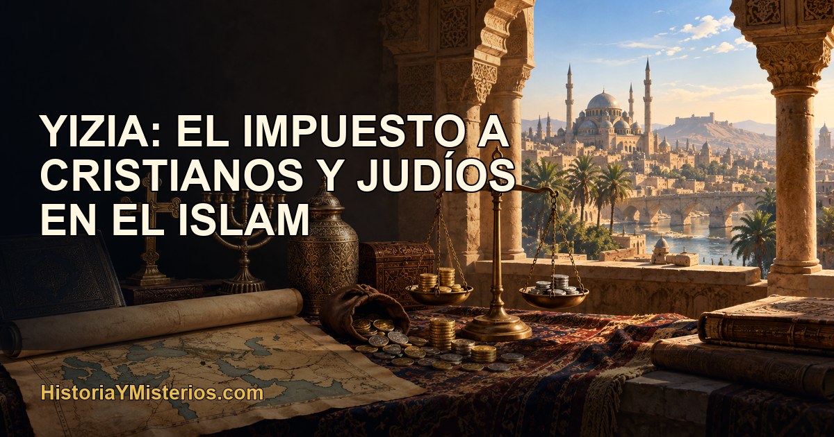 Yizia: el impuesto a cristianos y judíos en el islam — imagen editorial de HistoriaYMisterios.com